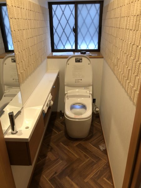 【埼玉県三郷市】K様邸トイレ交換工事 LIXILサティス＋エコカラットにてお客様よりご感想をいただきました。 画像