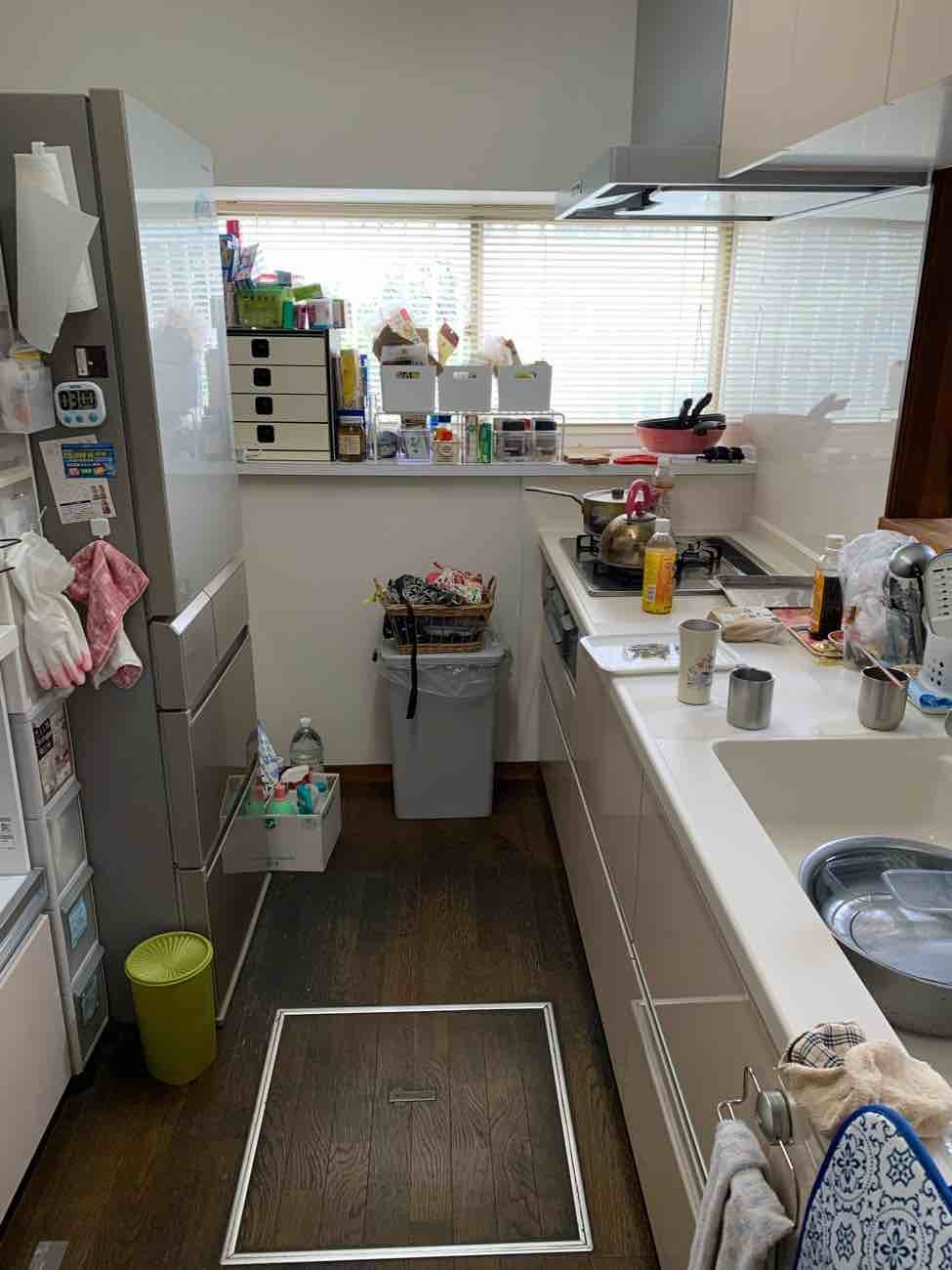 【埼玉県吉川市】K様邸キッチン交換工事が完了しました。TOTO ミッテI型2600 画像