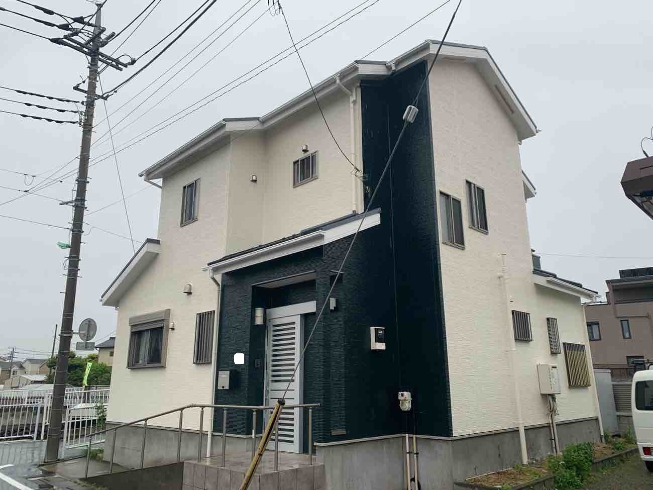 【埼玉県三郷市】Y様邸外壁屋根塗装工事が完了しました。関西ペイント アレスダイナミックTOP 画像