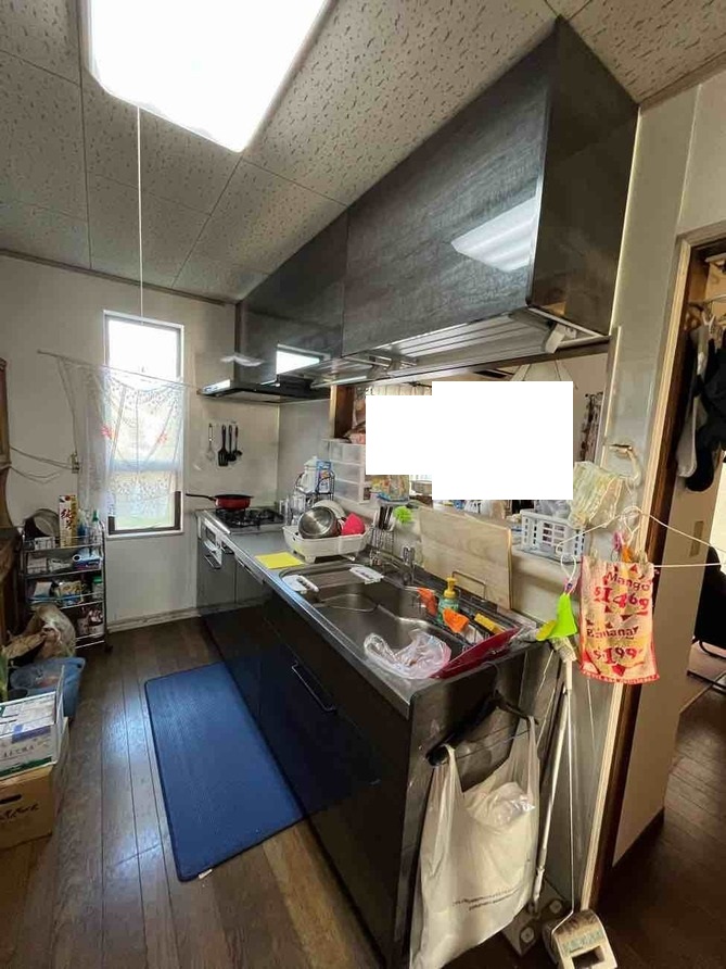 【埼玉県吉川市】S様邸キッチン交換工事が完了しました。クリナップ ラクエラ 画像