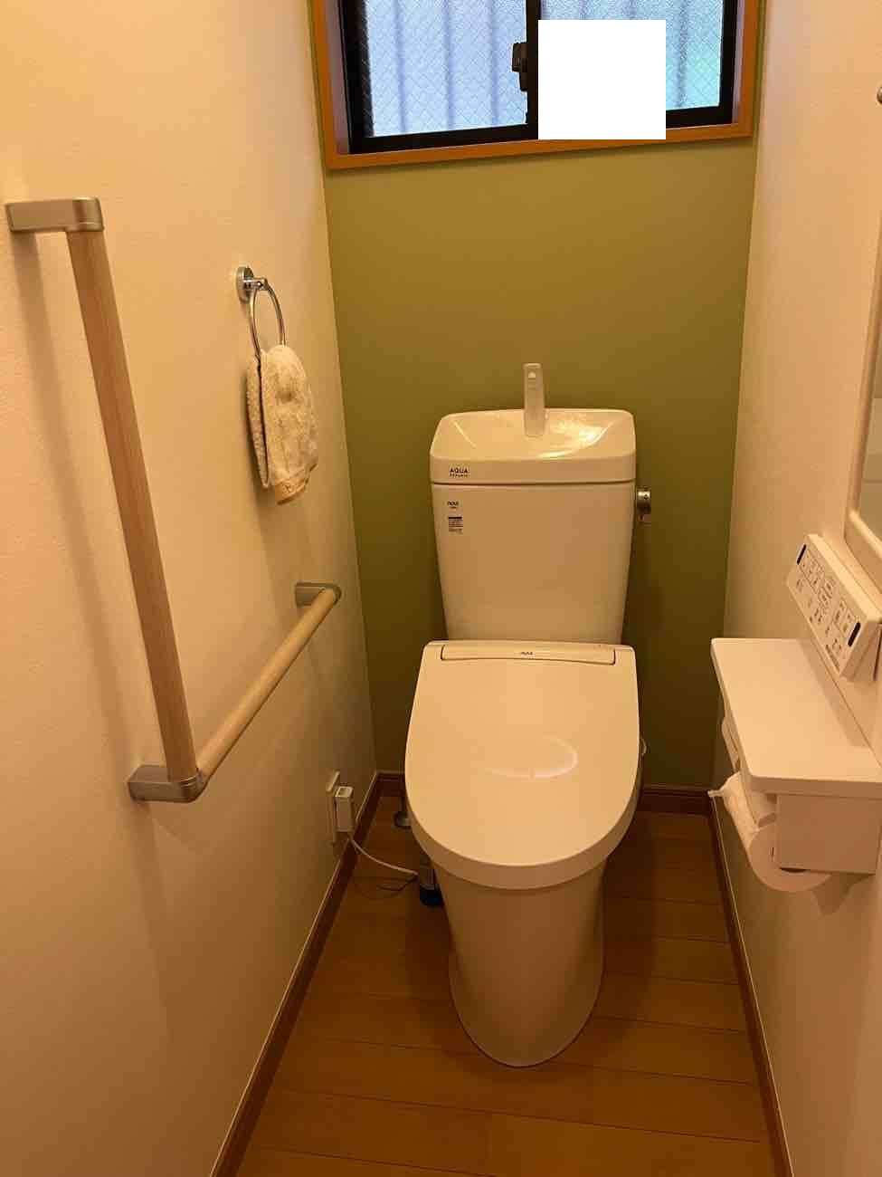 【埼玉県三郷市】M様邸トイレ交換工事が完了しました。LIXIL リクシル アメージュ 画像