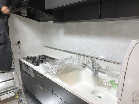 【埼玉県三郷市】A様邸マンションはキッチン交換工事は完了しました。トクラスBb アイキャッチ画像