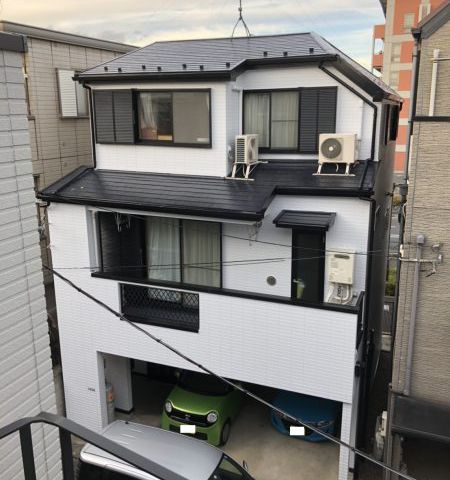 【東京都足立区】N様邸外壁屋根塗装工事は完了しました。 アイキャッチ画像