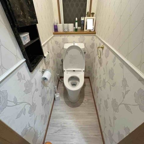 【埼玉県吉川市】D様邸トイレ交換工事が完了しました。リクシル アメージュZ アイキャッチ画像