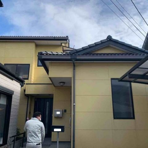【埼玉県八潮市】Y様邸外壁塗装工事が始まります。パーフェクトトップ 日本ペイント アイキャッチ画像