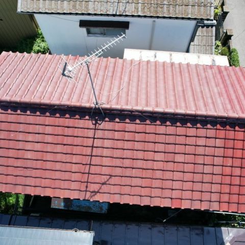 【千葉県松戸市】E様邸屋根無料ドローン点検が完了しました。 アイキャッチ画像