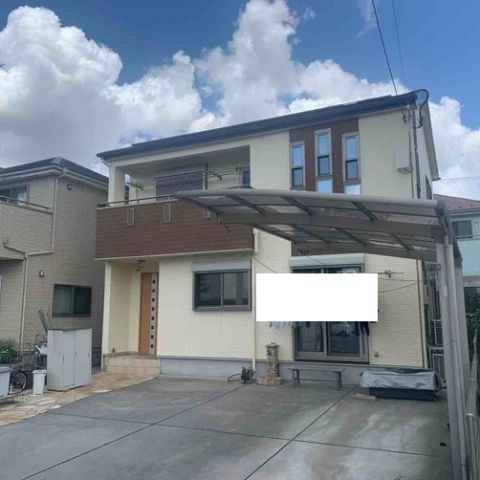 【埼玉県三郷市】M様邸外壁屋根塗装工事が完了しました。エスケー化研 プレミアムシリコン アイキャッチ画像