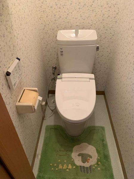 【埼玉県三郷市】O様邸トイレ交換工事 リクシル アメージュZ