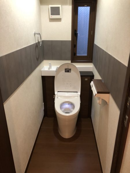 【埼玉県吉川市】N様邸トイレ交換工事 リクシル リフォレ