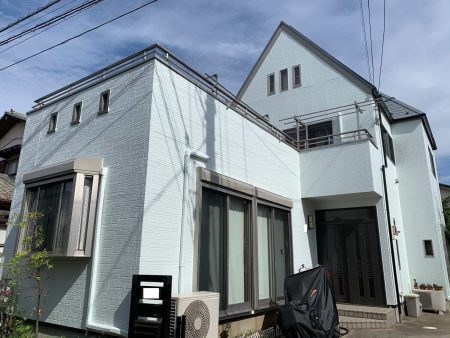 【埼玉県三郷市】N様邸外壁屋根塗装工事は完了しました。
