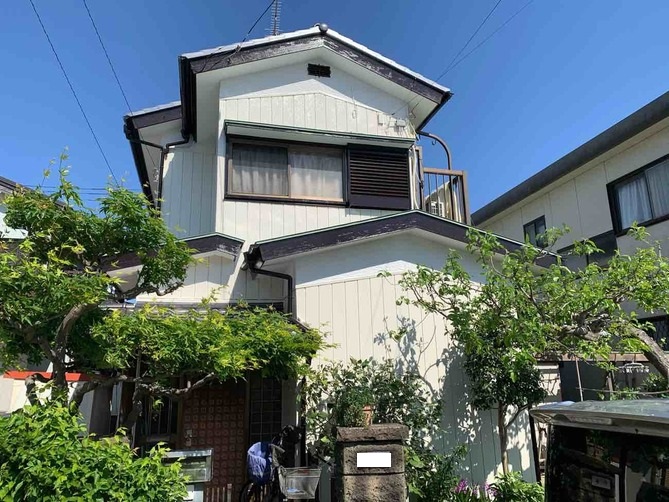 【埼玉県草加市】S様邸外壁塗装工事は完了いたしました。アレスダイナミックTOP