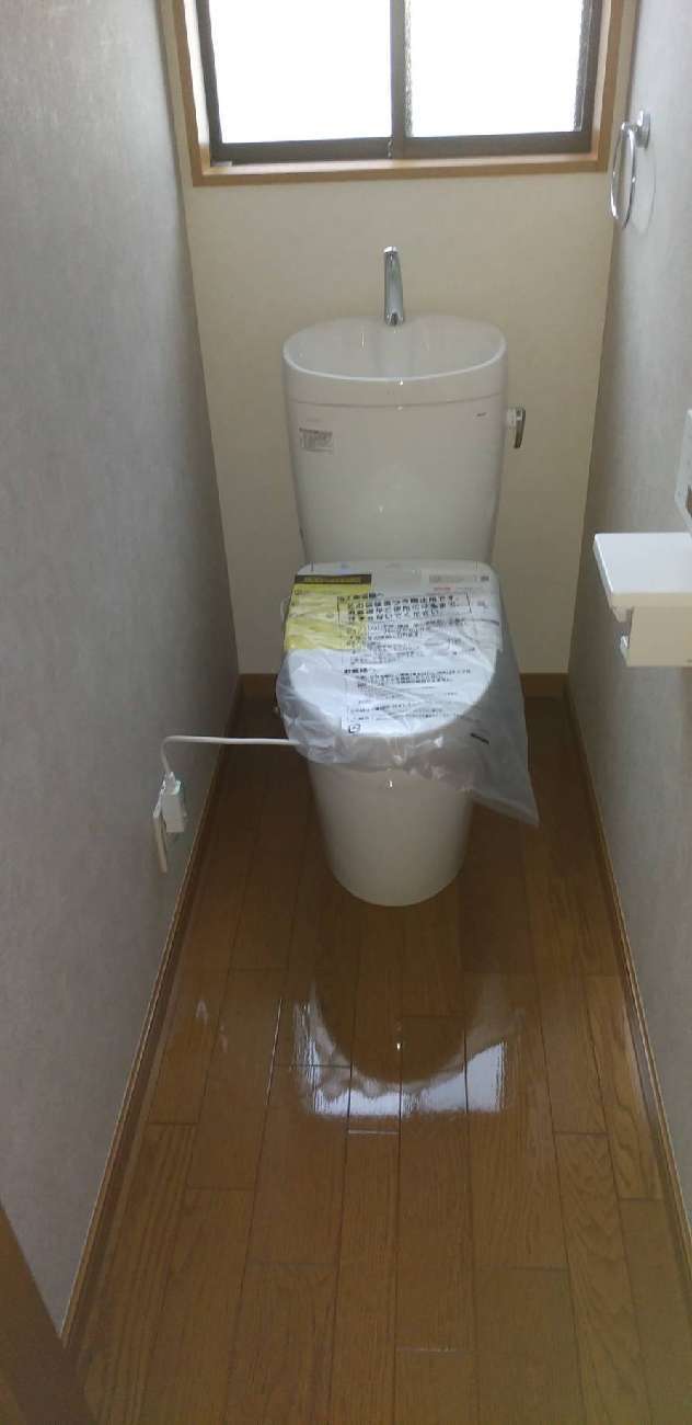 【埼玉県三郷市】K様邸トイレ交換工事 TOTOピュアレストEX