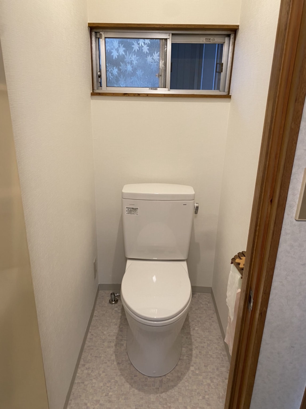 【埼玉県三郷市】T様邸和式便所から洋式トイレ改修工事 TOTOピュアレストQR