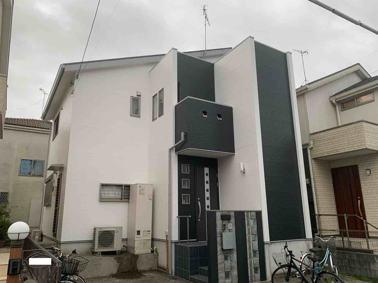【埼玉県三郷市】N様邸外壁屋根塗装工事が完了しました。日本ペイントパーフェクトトップ