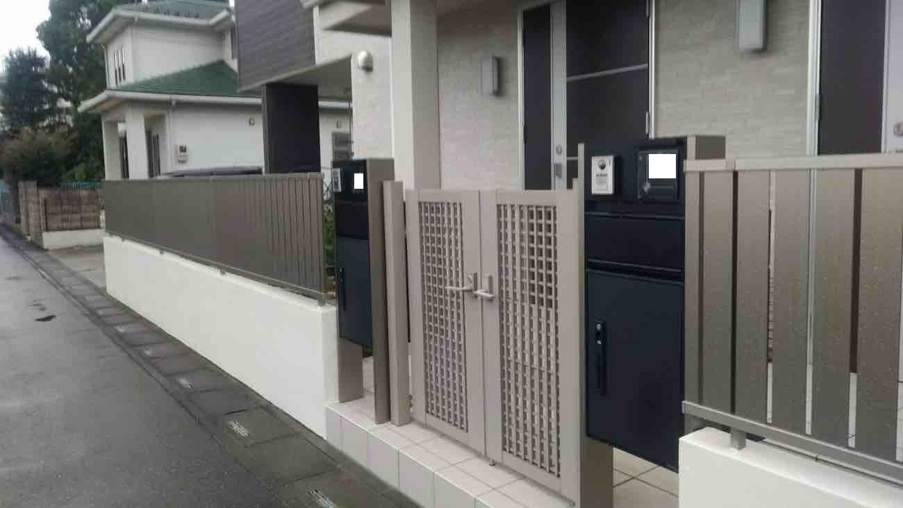 【埼玉県春日部市】S様邸ブロック撤去、フェンス新設工事が完了しました。