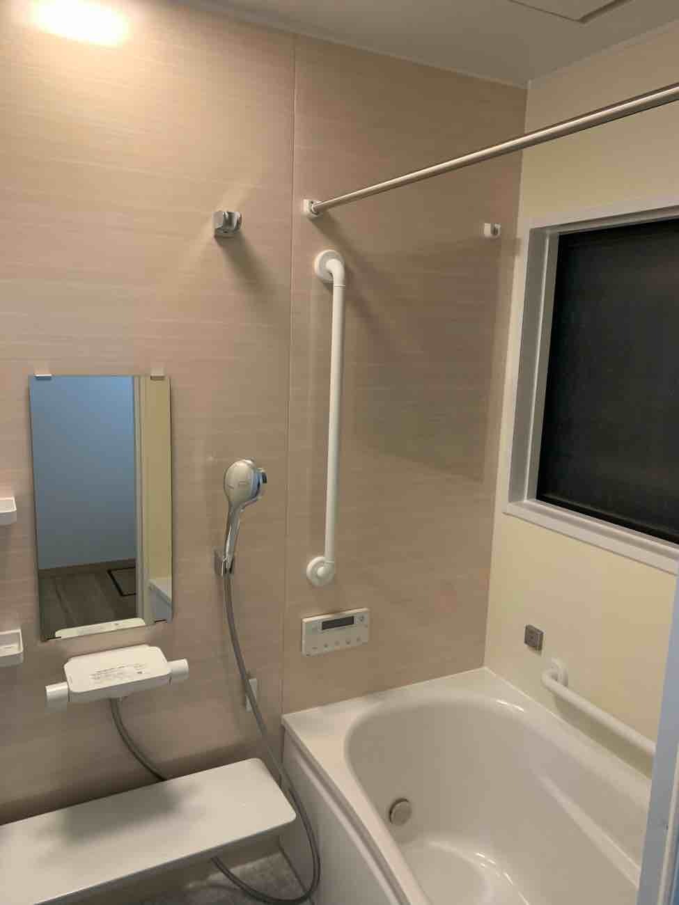 【埼玉県三郷市】K様邸タイル風呂からユニットバス工事が完了しました。TOTOサザナ
