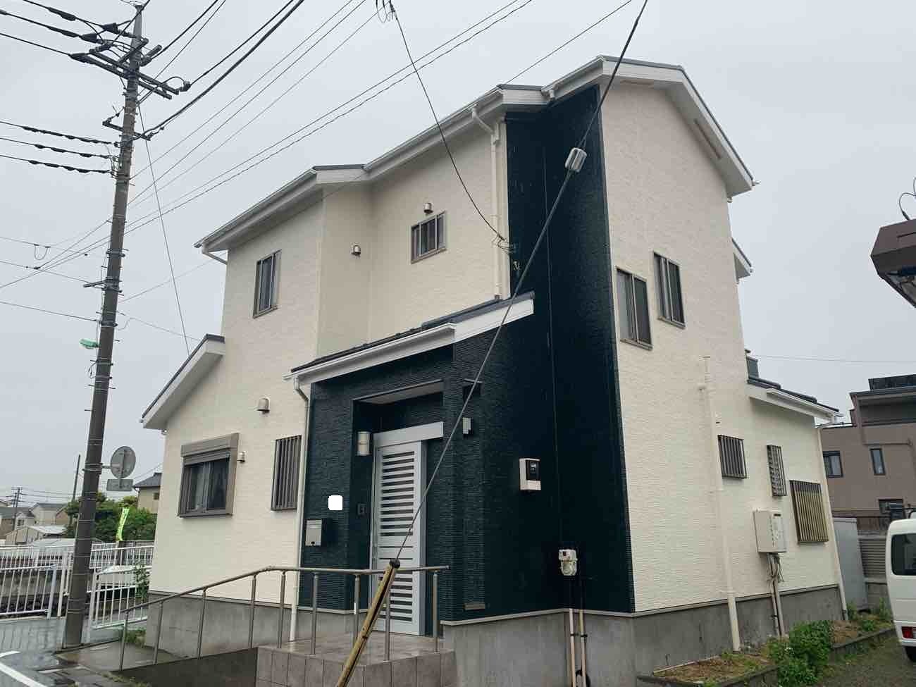 【埼玉県三郷市】Y様邸外壁屋根塗装工事が完了しました。関西ペイント アレスダイナミックTOP