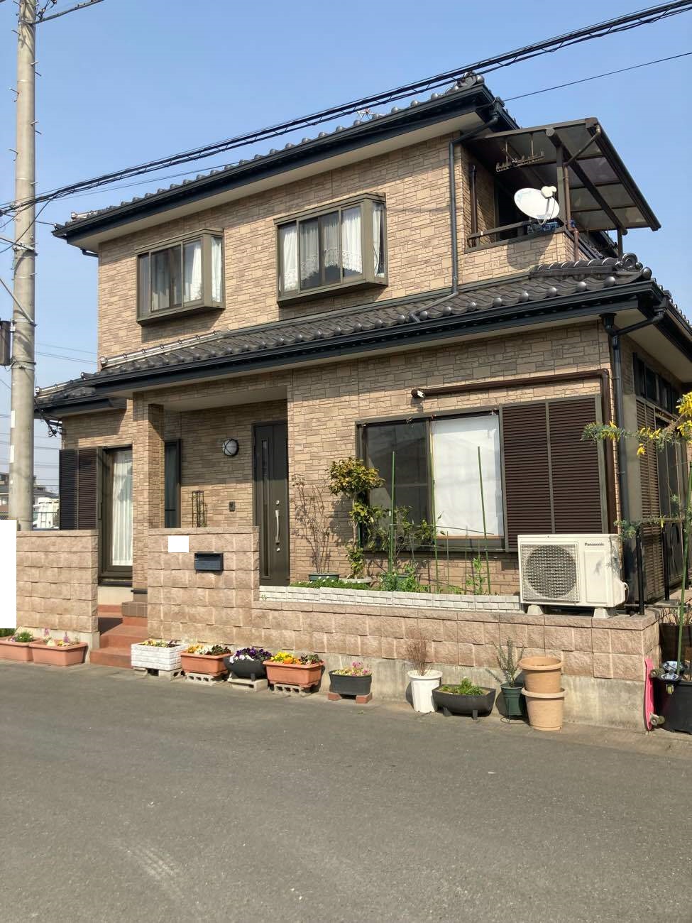 【埼玉県八潮市】M様邸外壁塗装工事 日本ペイント ピュアライドUVプロテクトクリヤー