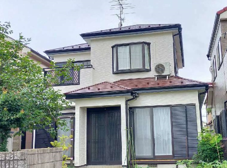 【埼玉県北葛飾郡松伏町】N様邸外壁屋根塗装工事が完了しました。日本ペイント パーフェクトトップ