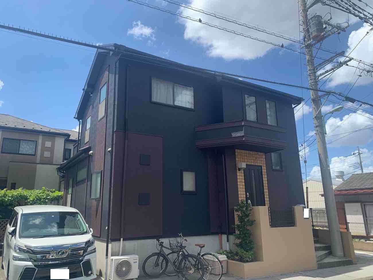 【埼玉県三郷市】O様邸外壁塗装屋根葺き替え工事 関西ペイント アレスダイナミックTOP