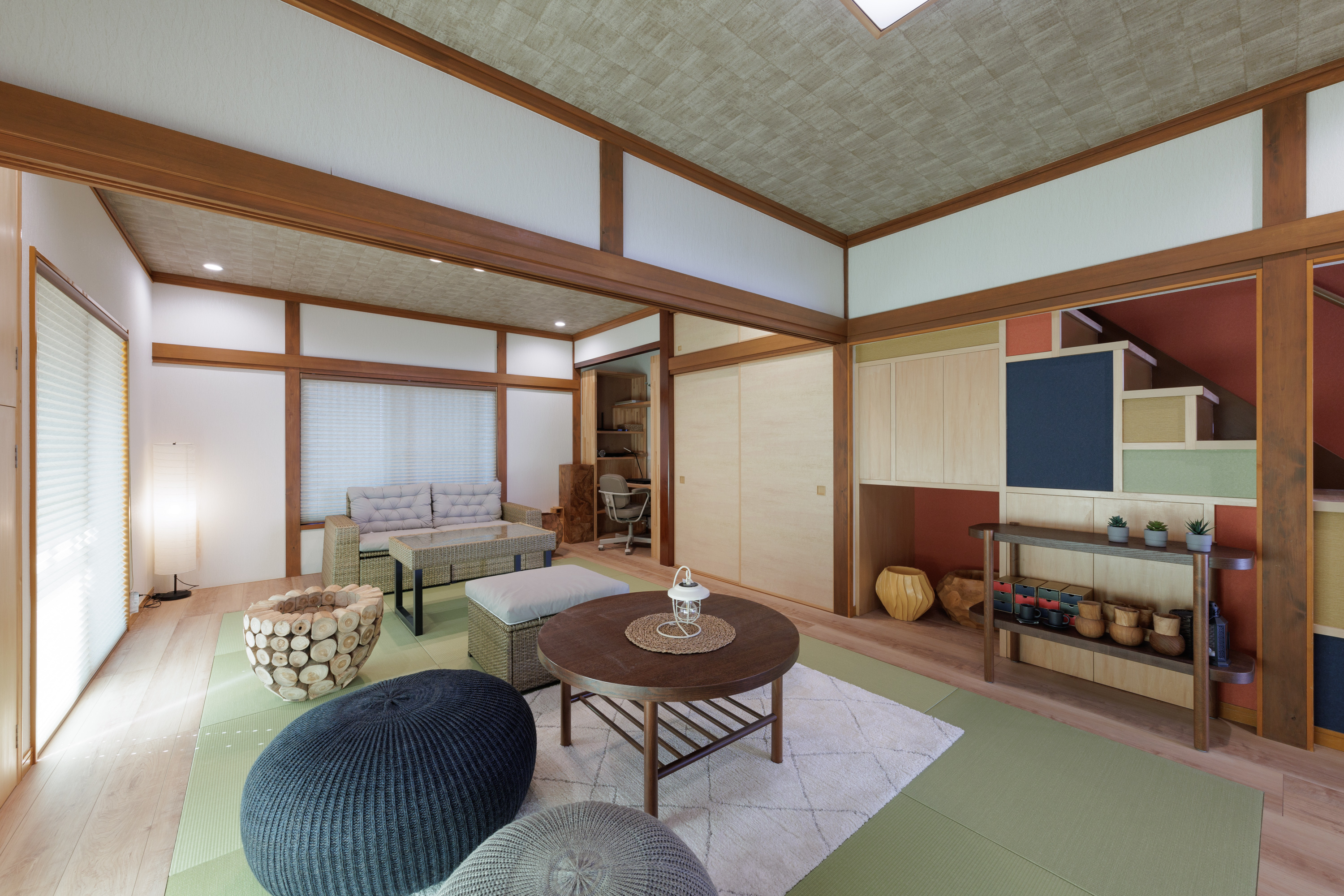 【埼玉県三郷市】M様邸築50年近い中古住宅和室リノベ 押し入れ撤去し空間活用事例