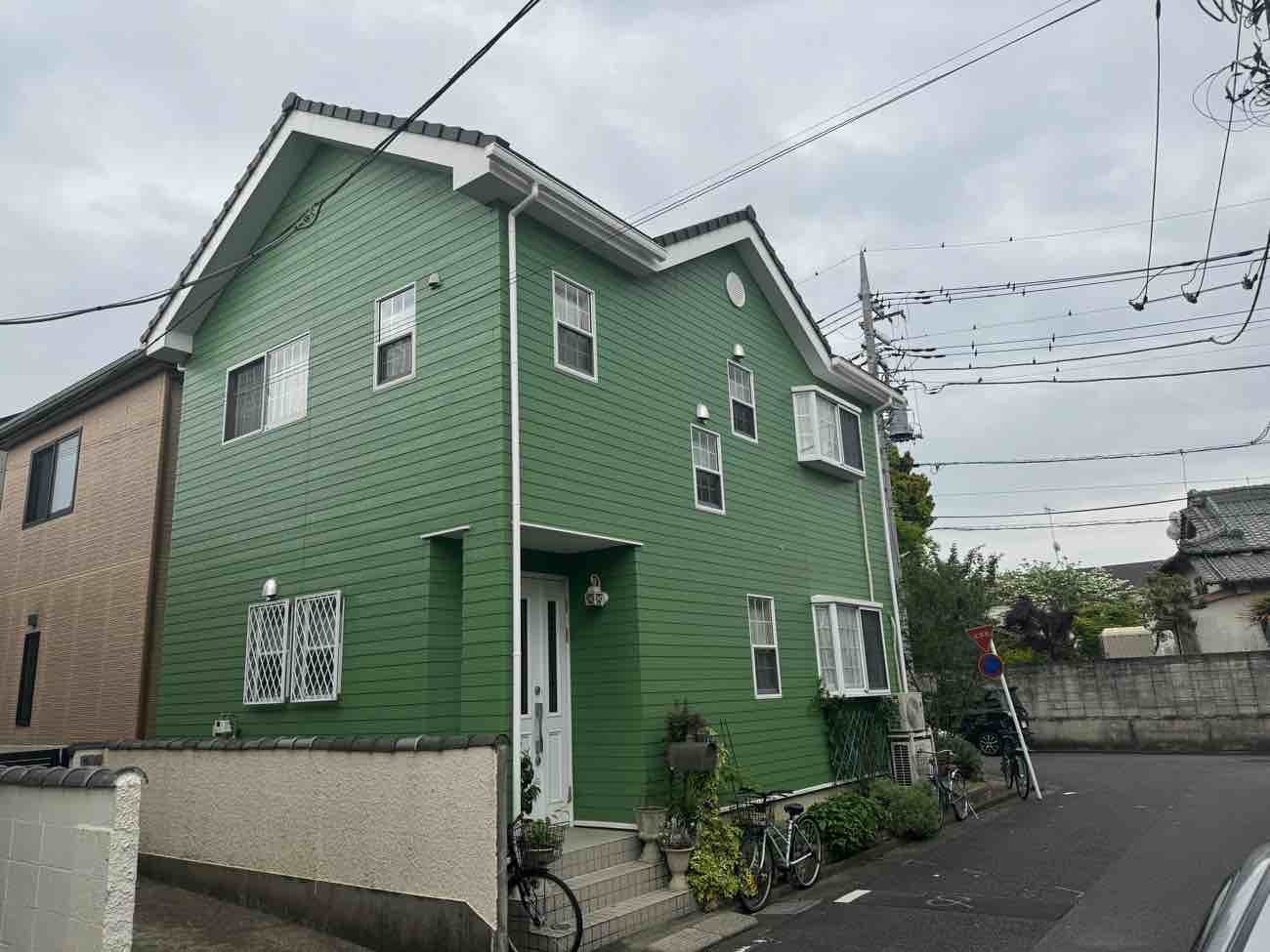 【埼玉県三郷市】T様邸外壁塗装工事 アステックペイント シリコンREVO