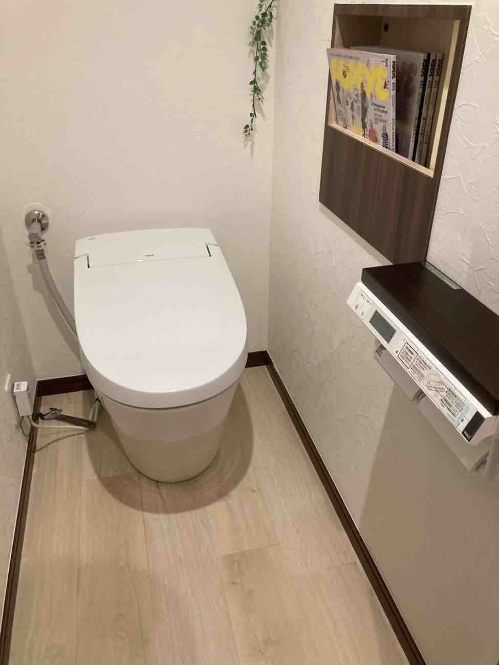 【埼玉県三郷市】S様邸トイレ交換工事が完了しました。LIXILサティスS