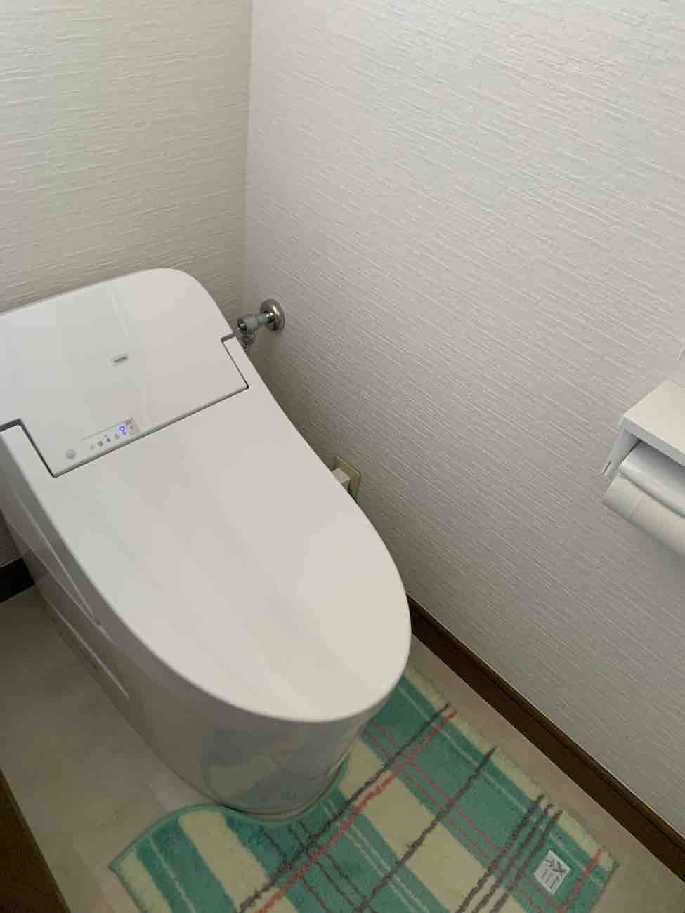 【埼玉県三郷市】S様邸トイレ交換工事が完了しました。TOTO GG1