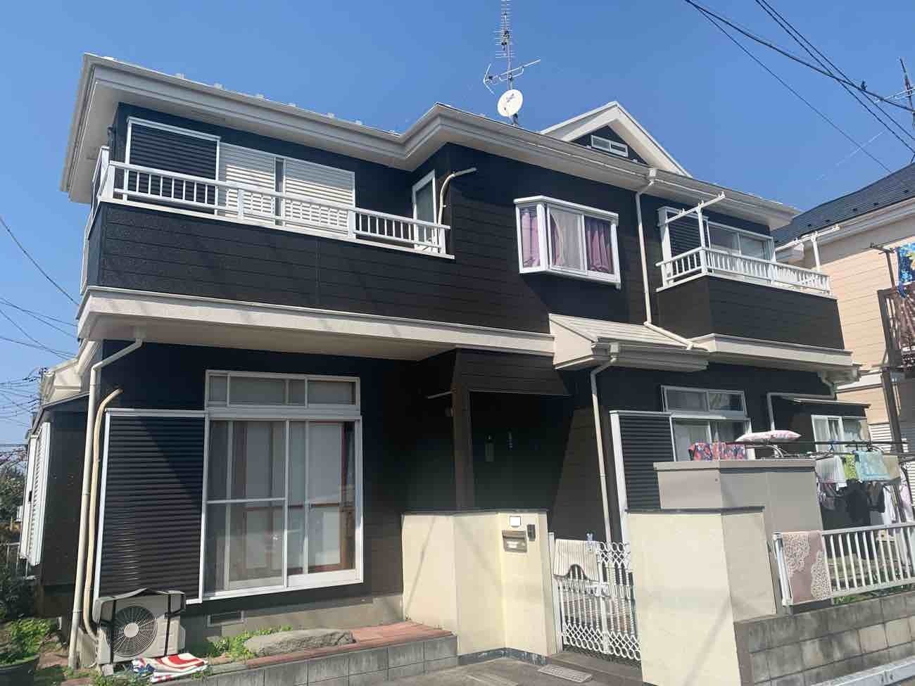 【埼玉県吉川市】S様邸外壁屋根塗装工事が完了しました。日本ペイント パーフェクトトップ