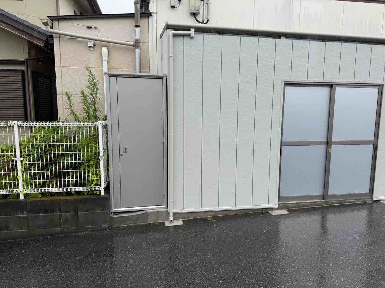 【埼玉県三郷市】S様物置設置工事が完了しました。