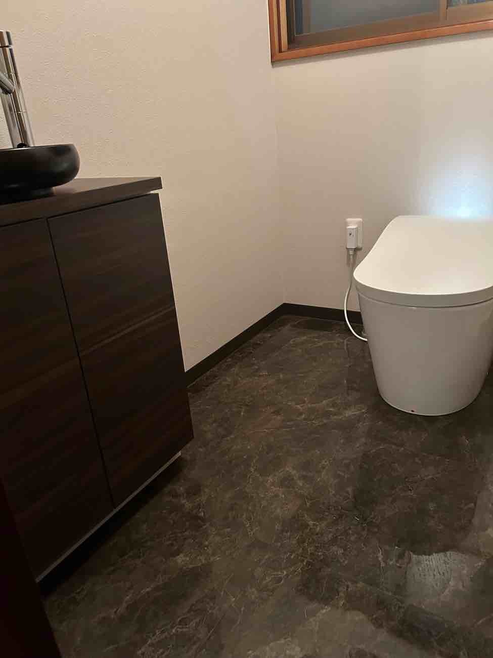 【埼玉県八潮市】N様邸はトイレ工事 TOTOネオレスト タカラ コンパクト手洗い