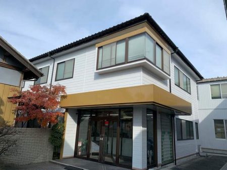 【埼玉県北葛飾郡松伏町】I様事務所外壁塗装工事 フッ素樹脂塗料 サンフロンUV
