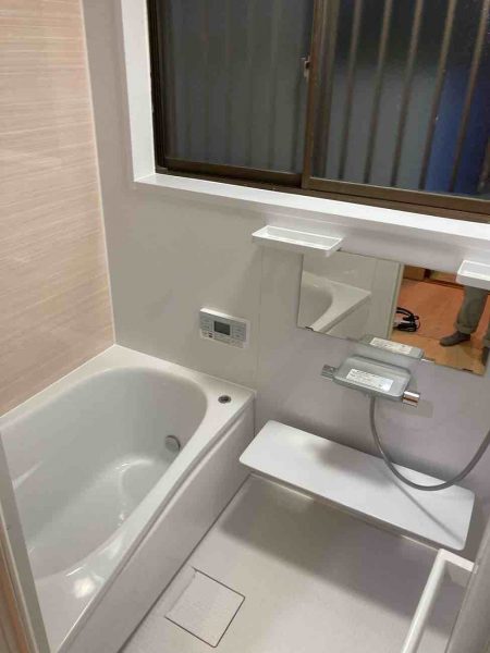 【埼玉県吉川市】O様邸浴室改修工事は完了しました。TOTOサザナ1216