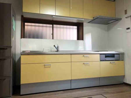 【埼玉県三郷市】N様邸キッチン交換工事 リクシル シエラ I型2550