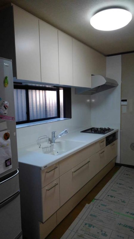 【埼玉県吉川市】S様邸キッチン交換工事です。TOTOミッテ