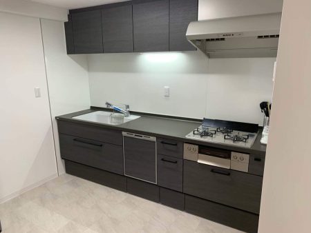 【埼玉県三郷市】さつき平マンション Y様邸キッチン交換工事 トクラスBb W2600