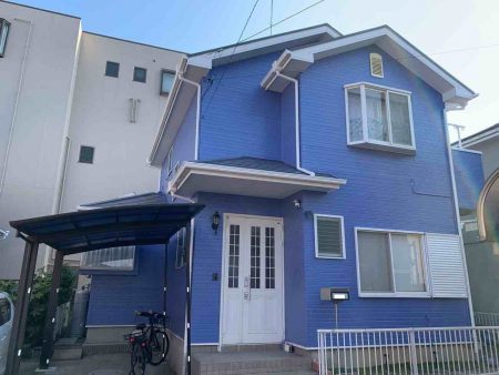 【埼玉県北葛飾郡松伏町】M様邸外壁塗装工事は完了です。アレスダイナミックTOP
