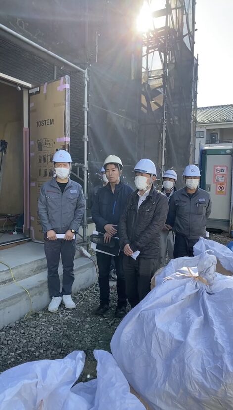 【埼玉県吉川市】リフォーム 毎週の現場安全パトロールをしました。
