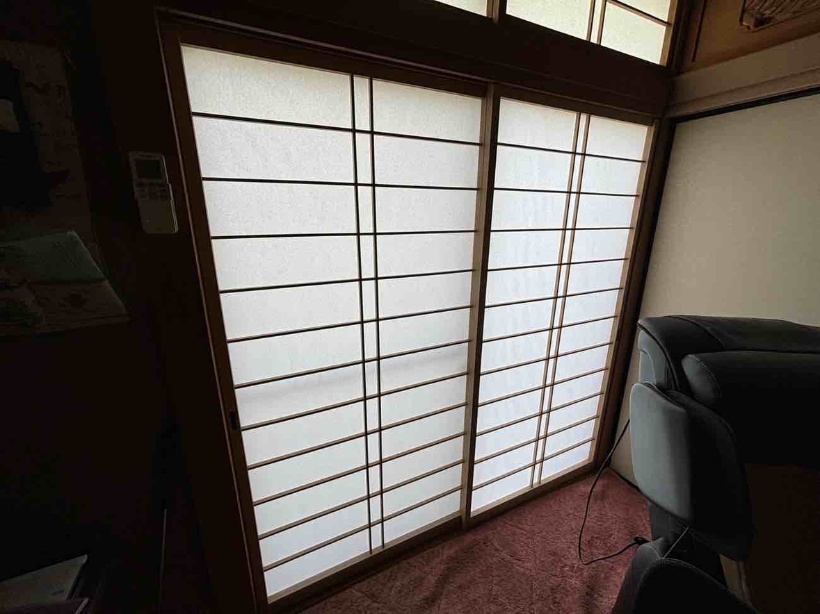 【埼玉県三郷市】Y様邸障子張り替え工事が完了しました。