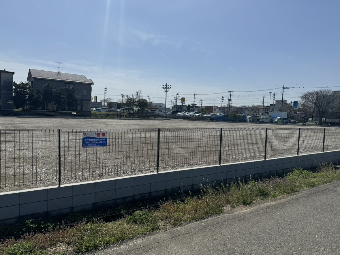 【埼玉県三郷市】T様土地造成工事が完了しました。駐車場