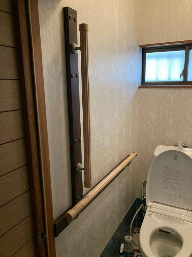 【埼玉県吉川市】N様邸手摺設置工事が完了しました。ダイケン