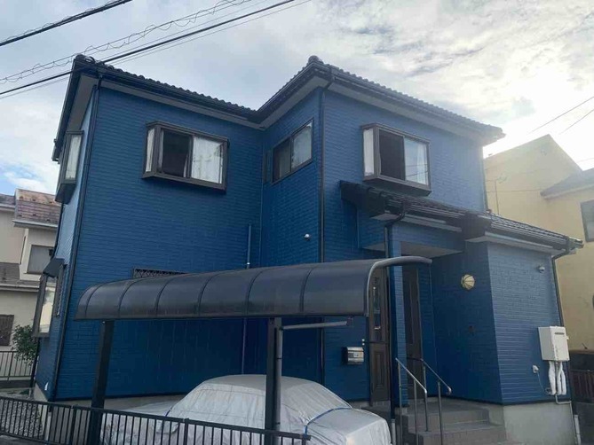 【埼玉県三郷市】S様邸外壁屋根塗装工事が完了 関西ペイント アレスダイナミックTOP