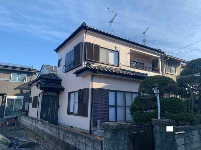 【埼玉県吉川市】W様邸外壁塗装工事が完了しました。ハイパービルロックセラ