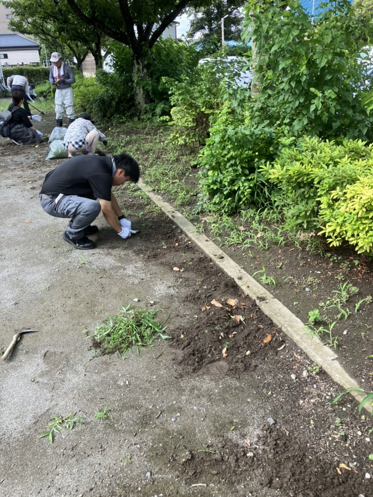 【埼玉県吉川市】木売公園清掃活動のお手伝いをさせていただきました。