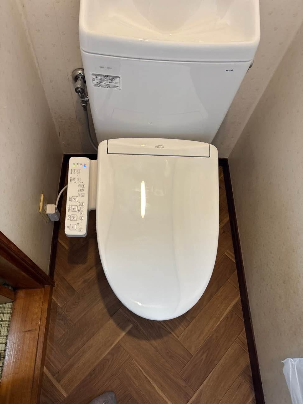 【埼玉県八潮市】S様邸トイレ工事 TOTO ピュアレストQR