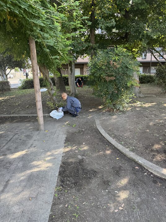【埼玉県吉川市】地域活動 地元木売第二公園環境整備お手伝い