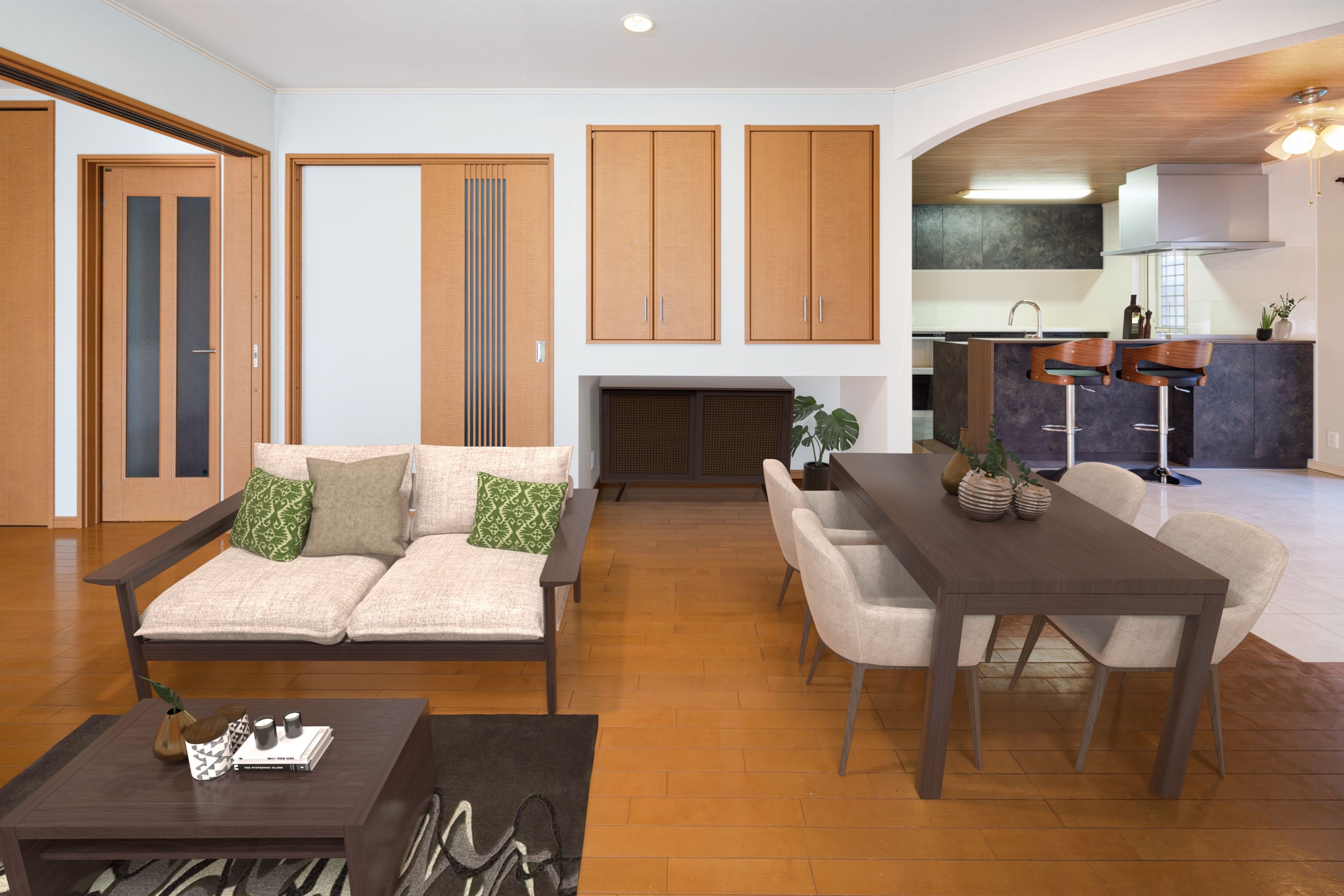 【埼玉県吉川市】H様邸内装クロス・キッチン交換工事