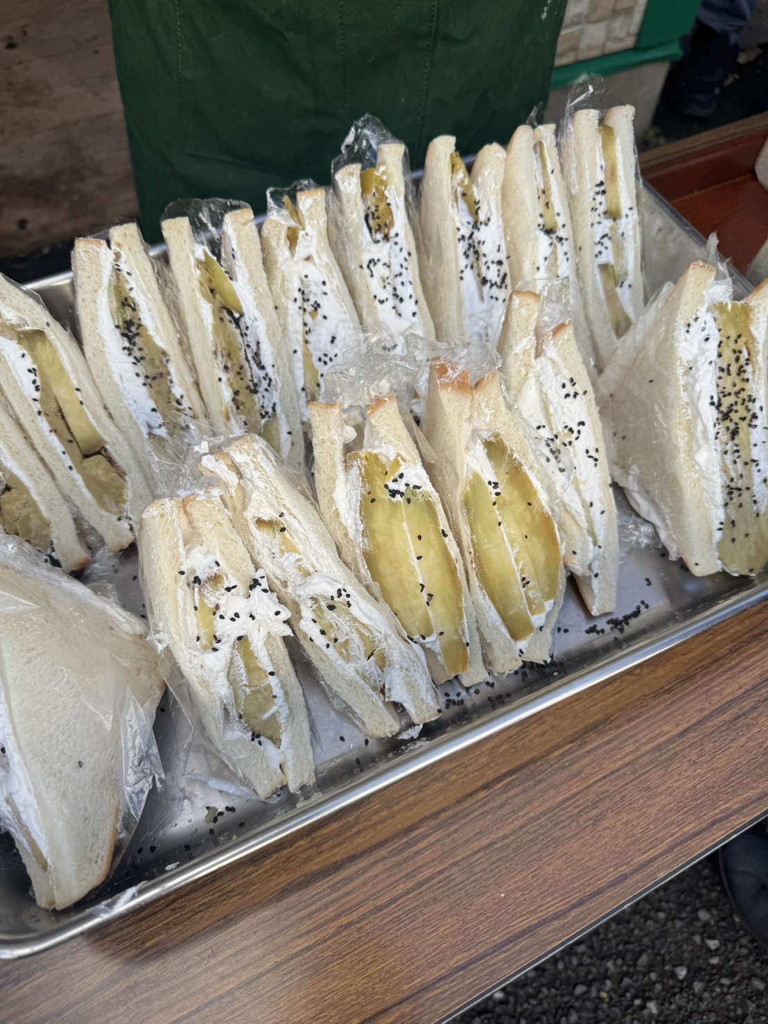 【松井産業 三郷本社】朝食会レポート 絶品「紅はるか焼き芋サンド」