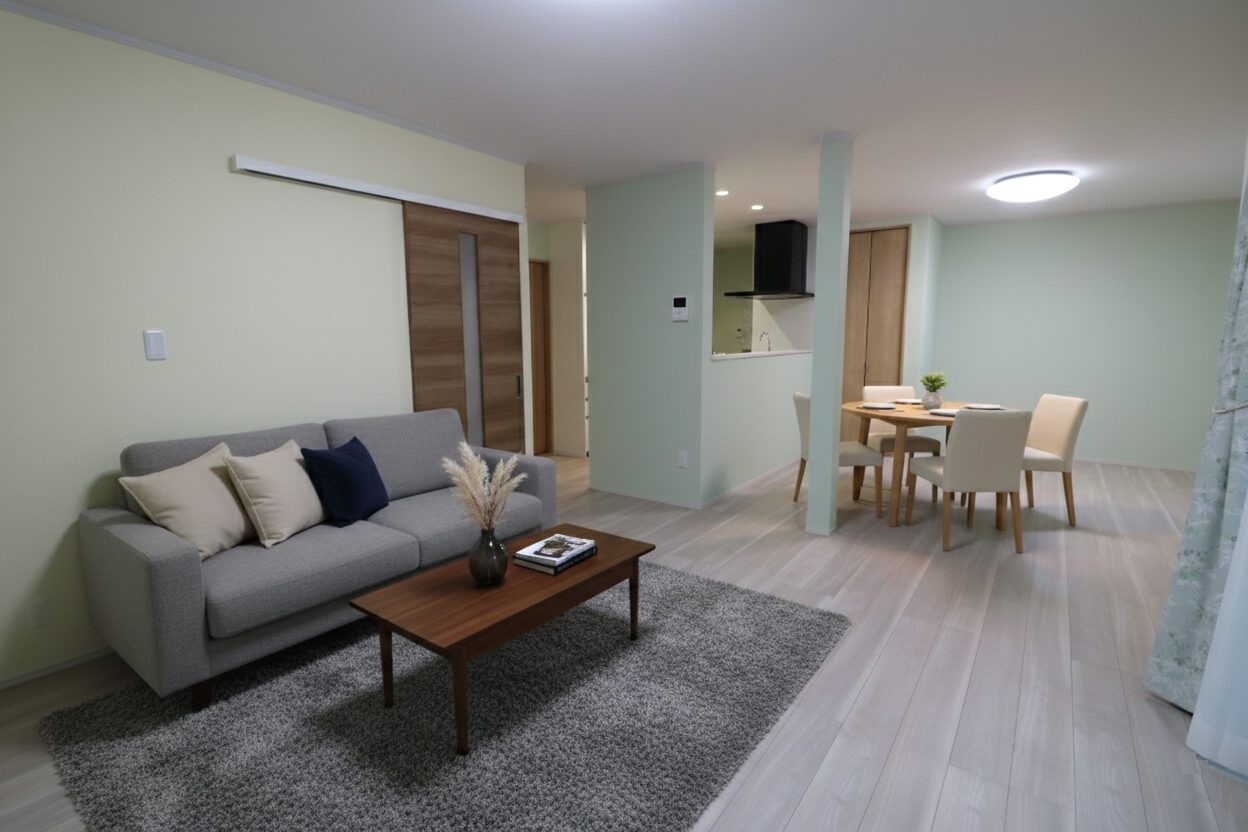 【埼玉県草加市】T様邸 閉鎖的なキッチンから、家族が繋がる開放的なLDKへ！