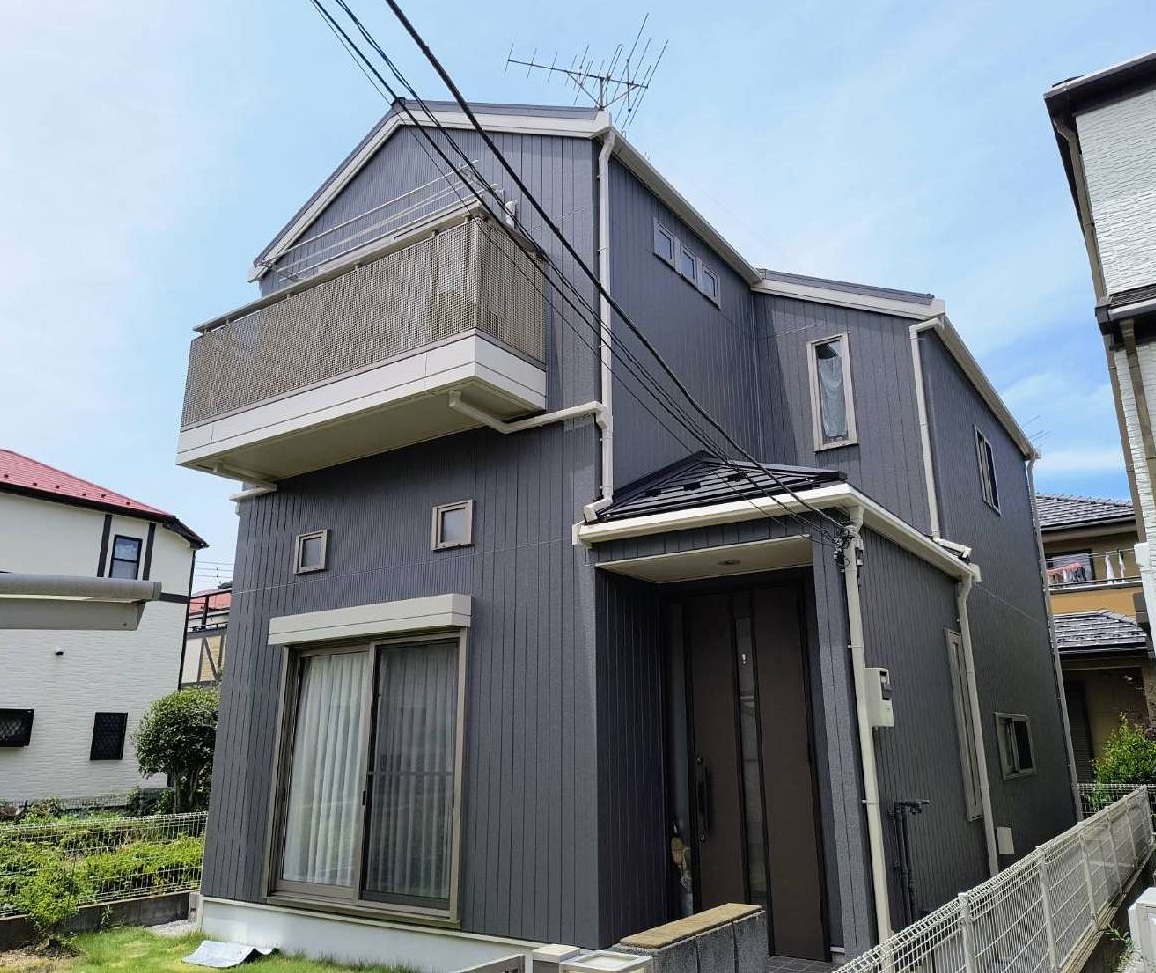 【埼玉県吉川市】Y様邸 外壁塗装工事 アステックペイント スーパーラジカルシリコンGH